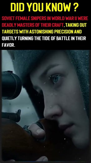 Soviet Female Sniper Eliminates Enemy General in the Street | #ww2 #snipers