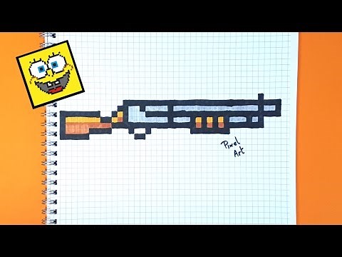 How to draw a pump shotgun - fortnite