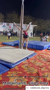 Incredible mallakhamb combo from @mallakhamb_cilips.hma! ⭐️ #poletrickoftheday | Pole Trick of the Day