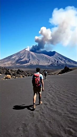 El Hoyo Volcano — Black Sand Desert of Nicaragua