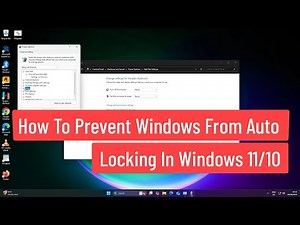 How To Prevent Windows from Auto Locking | Stop PC from Locking Itself