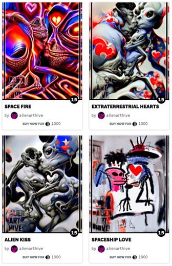 Alien Art Hive graphics contest results!!! Prizes have been sent :D | PeakD