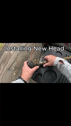 Tired of Restringing? Easy Trimmer Head Upgrade #shorts