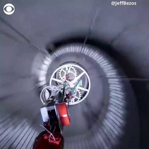 39K views · 126 reactions | What does one of the richest people in the world do with all their money? Jeff Bezos is using some of his fortune to build a 10,000-year clock, deep in the mountains of West Texas. | CBS News | Facebook