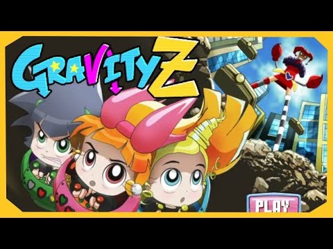 Powerpuff Girls Z: Gravity Z Gameplay (Browser Game)