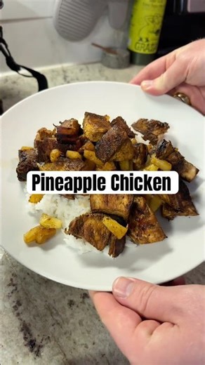 Pineapple Chicken on the Blackstone Griddle