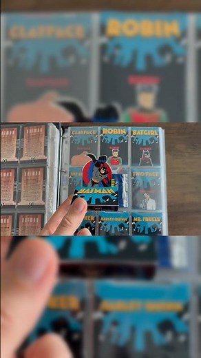 EVERY Batman animated series trading card set (full video on my channel) #batman #btas #tradingcards