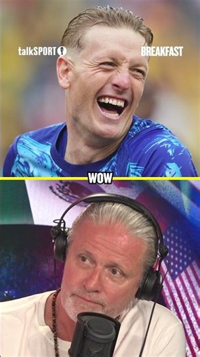 Emmanuel Petit expresses great concern over Jordan Pickford being England's best goalkeeper! 😳