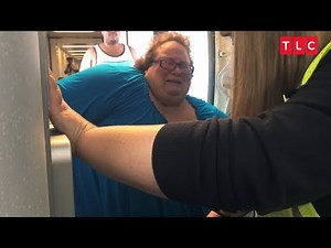 Boarding An Airplane Is A Physical And Emotional Trial For This Woman