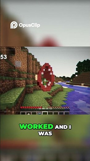 Security Camera Caught a MONSTER in Minecraft 😨 #shorts #minecraft