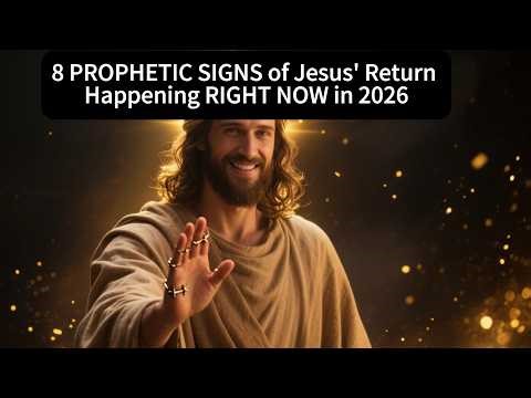 8 PROPHETIC SIGNS of Jesus' Return Happening RIGHT NOW in 2026