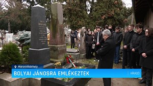 🇭🇺 Bolyai Jánosról, a matematikatörténet egyik legnagyobb alakjáról emlékeztek meg a marosvásárhelyi bolyais diákok és tanárok. | Erdély TV