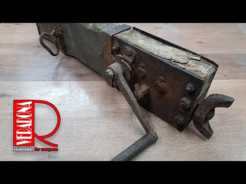 Antique Wooden Wagon Jack - Restoration