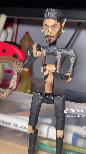 DIY Paper Action Figure Tutorial | Easy Paper Model Making