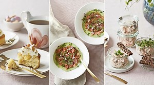 Vällagad meny med laxröra, avokadokräm och kycklingsallad – 5 recept