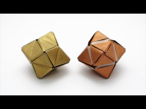 ORIGAMI TETRAKIS HEXAHEDRON (Jo Nakashima)