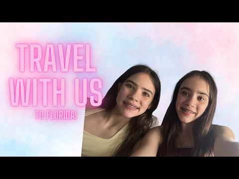 Were Finally In FLORIDA ☀️✈️ spring break travel day vlog!!