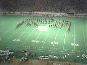 1980 SMU Mustang Band Halftime @ baylor