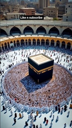 "Drone View of Holy Kaaba 🕋 | Thousands in Tawaf & Prayer | 8K Real Footage"