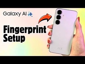 How To Use Fingerprint Scanner on Samsung Galaxy S25