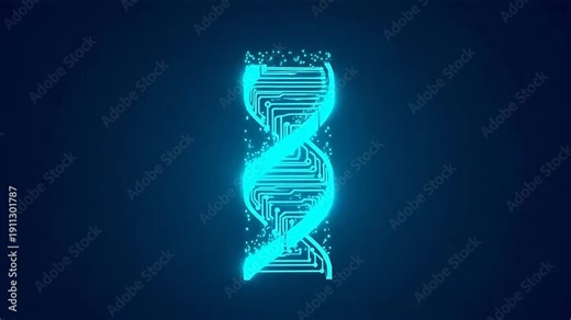 DNA strand with circuit design