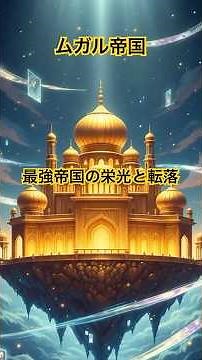 【だれでもわかる雑学】「なぜ“世界最強”のムガル帝国は崩れたのか？120秒でわかる栄光と転落」 #歴史ショート #世界史 #大人の学び