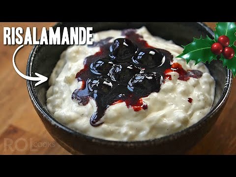 The Danish CHRISTMAS Rice Pudding | RISALAMANDE