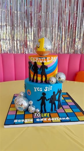 Courtney Quinn ✨ color & confidence on Instagram: "Can you believe our baby is turning ONE!!! 🪩 We’ve been busy getting ready to BOOGIE for our boogie ONEderland celebration! Watch for 5 of the unhinged thing i’m planning … but of course there is MORE so I’ll see you tomorrow to keep this party going ✨"