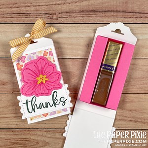Art In Bloom Merci Treat Holder - The Paper Pixie - Stampin' Up!