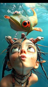 42K views · 2.3K reactions | Underwater Fun #underwater #alien #strange #aetherelf | Aether Elf | Facebook