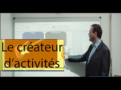 Smart Notebook : Le créateur d’activités.
