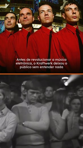 Cifra Club on Instagram: "Em 11 de julho de 1970, poucos meses após a formação da banda, o Kraftwerk fez uma de suas primeiras apresentações públicas, no festival de Aachen, na Alemanha. O som era tão diferente que parte da plateia parecia não saber exatamente como reagir. Sintetizadores, flauta eletrificada, batidas repetitivas e uma proposta totalmente fora do padrão da época. Pouco depois dessa apresentação, o grupo entraria em estúdio para gravar seu primeiro álbum. O que parecia estranho al