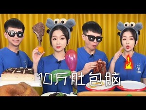 Popping balloons with orange peels, whoever wins gets to eat first! #food #food #funny