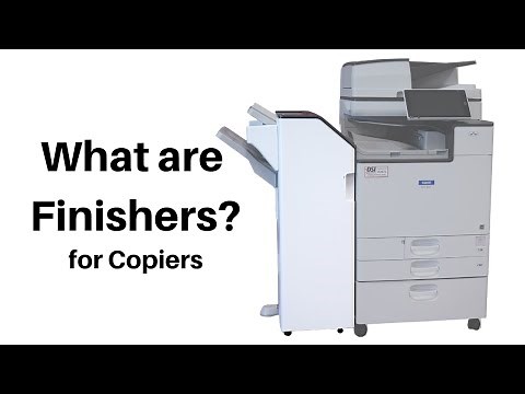 What are Finishers for Copiers?