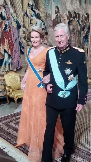 King Philippe and Queen Mathilde of Belgium | King Carl Gustaf Celebrates 80th Birthday, Stockholm