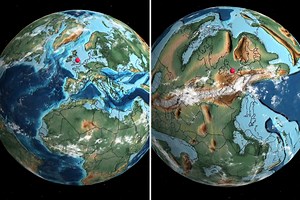 Find your home when DINOSAURS roamed Earth with this amazing map