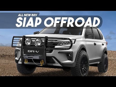 ALL NEW BRV MODIF OFFROAD | Modifikasi Digital | Timelapse