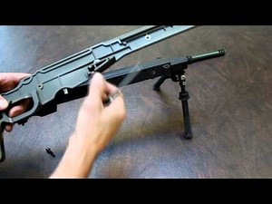 Accuracy International AICS Stock. A closer look at whats under the skins.