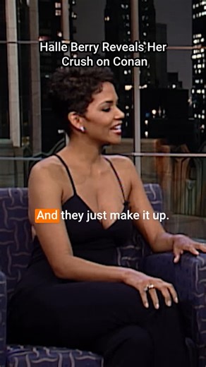 Team Coco on Instagram: "Halle Berry only has eyes for Conan. 😍"