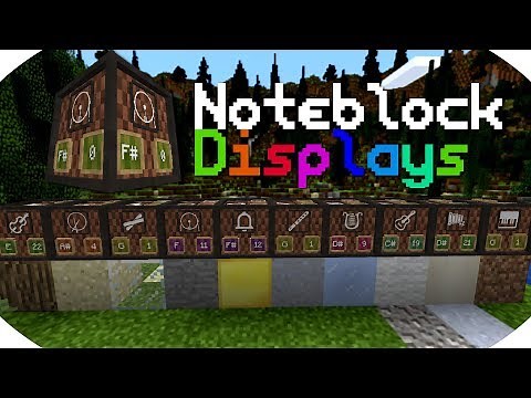 Innovation in Minecraft: Note Block Displays by creatorLabs | Minecraft 1.13 Resourcepack