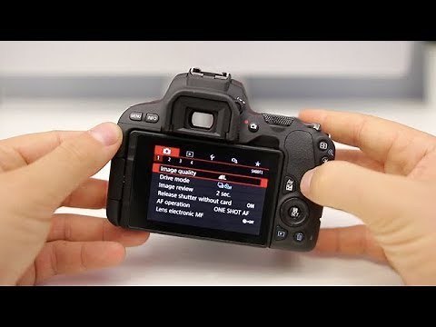 Canon SL2 (200D) Tutorial - Beginner’s User Guide to the Buttons, Dials & Settings