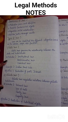 legal methods notes #exam #law
