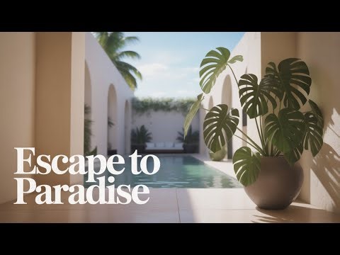 Architectural Calm | Focus & Ambient Music – Natural Courtyard Lo-Fi for Stillness & Deep Work