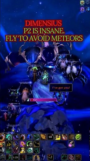 Epic Dimesius P2 | Meteor Dodge | WoW Raid TWW S3 #shorts