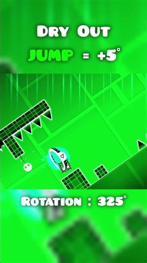 Dry Out Camera Rotation Modifiers #geometrydash
