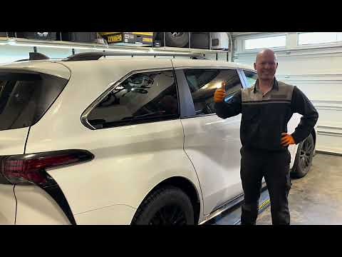 2021-2024 Toyota Sienna Hybrid Trailer Tow Receiver Hitch Installation Instructions