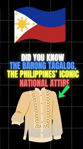 👔🇵🇭 Barong Tagalog: The Iconic Filipino Attire You Need to Know About 🌟 #FilipinoCulture