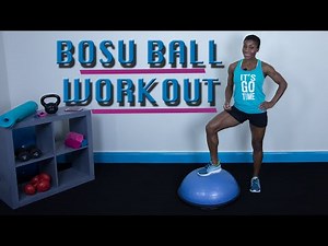 30 Minute BOSU Ball Cardio Workout for Fat Loss and Strength