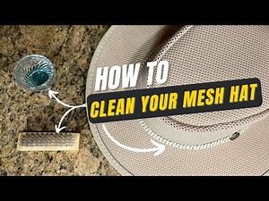 How To Clean Your Mesh Hat
