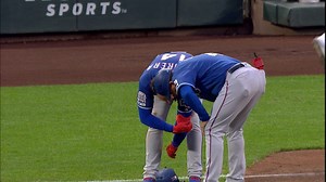 Cabrera exits with calf injury